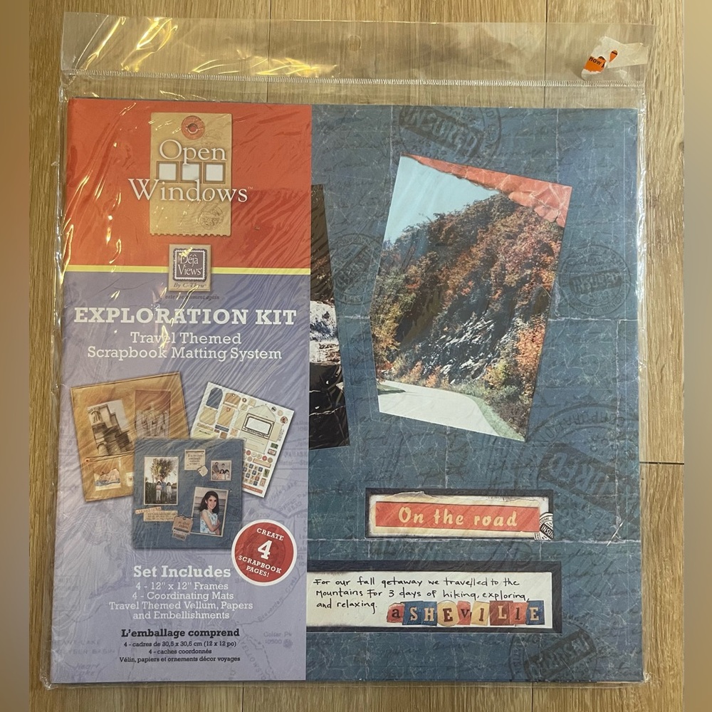 Open Windows Scrapbooking Exploration Kit
